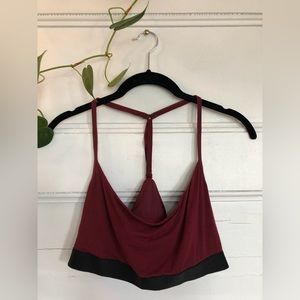 MEUNDIES T-Back Bralette (Burgundy)
